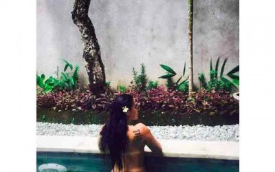 In black bikini, Krishna chills in Bali 