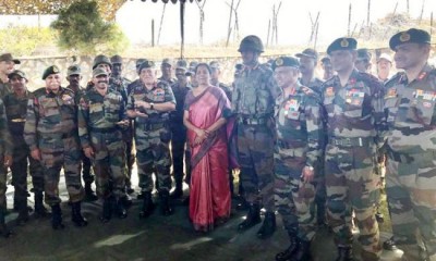 Defence Minister Nirmala Sitharaman on two-day visit to Jammu and Kashmir 