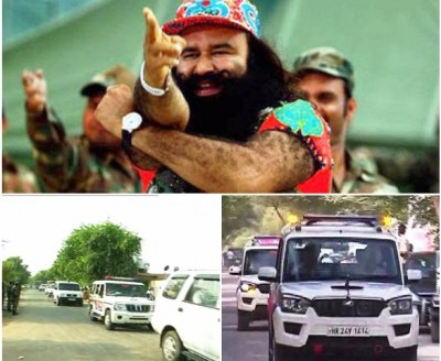 Ram Rahim leaves for court, followers refuse to go, Army called in