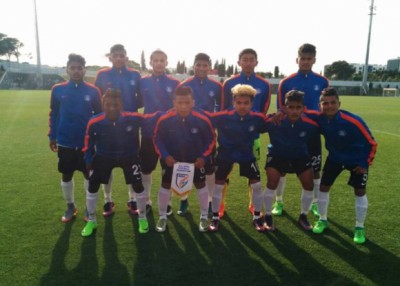  Indian U17 WC team play out draw against SL Benfica