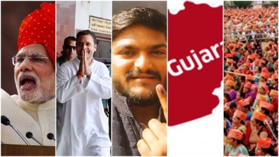 Exit Polls predict 108-9 for BJP, 70 plus for Cong in Gujarat; BJP to win Himachal  