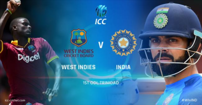 West Indies win toss, opt to field against India
