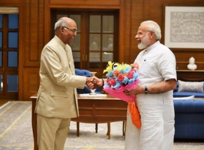 NDA candidate Ram Nath Kovind files his nomination to contest Prez poll