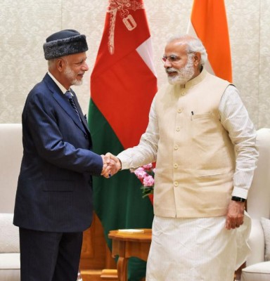 Oman Minister meets PM Modi