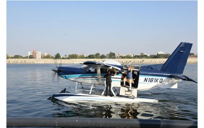 Prime Minister calls experience of riding seaplane as 'unique'
