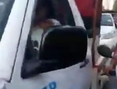 Mumbai: Car with woman and infant towed by police