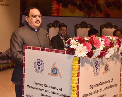 NBCC signs MoU with AIIMS for redevelopment of residential quarters at West Ansari Nagar campus and Ayur Vigyan Nagar campus 