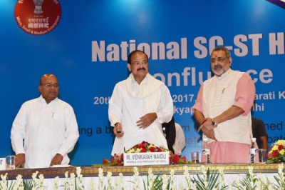 Collective, coordinated action is needed to strengthen the eco-system for promoting SC/ST Entrepreneurs: Vice President