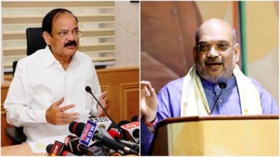 Venkaiah Naidu became BJP's unanimous candidate for V-P poll: Amit Shah 