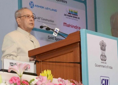 President of India inaugurates the 12th CII-Exim bank conclave on India Africa Project Partnership