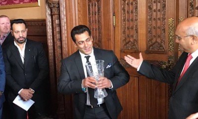 Salman Khan receives Global Diversity Award in Britain