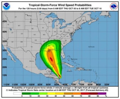 Storm Nate: At least 22 killed in Honduras, Costa Rica and Nicaragua