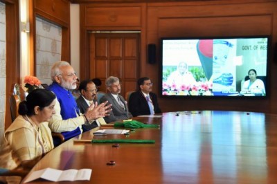 PMs of India and Bangladesh, along with Bengal CM, inaugurate connectivity projects between the two countries