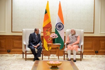Sri Lankan Minister Tilak Marapana calls on Prime Minister
