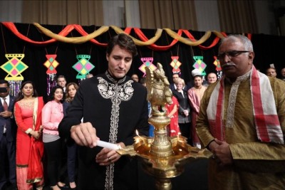 Canadian PM Justin Trudeau wishes Diwali Mubarak, social media users react to choice of words