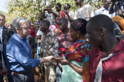 UN chief issues 'red alert,' urges world to come together in 2018 to tackle pressing challenges
