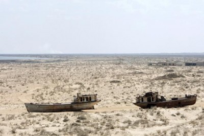 Catastrophe of Aral Sea shows 'men can destroy the planet', warns UN chief Guterres