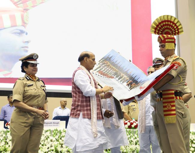 Union Home Minister Rajnath Singh in New Delhi