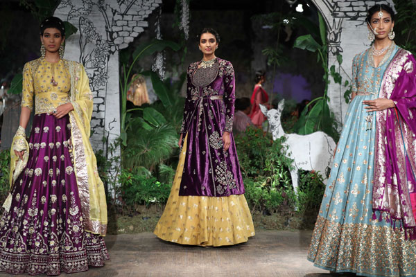 Dia Mirza walks down ramp in  India Couture Week 2017