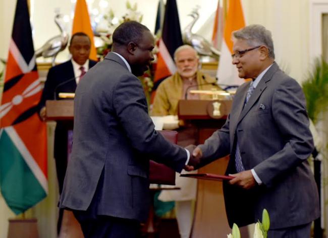 The President of Kenya