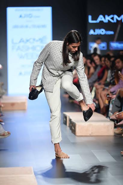 LFW: Models walk the ramp for designers Abraham & Thakore
