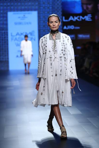  LFW: Models walk the ramp for designer Shrujan