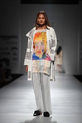 Aartivijay Gupta showcases her collections at Amazon India Fashion Week