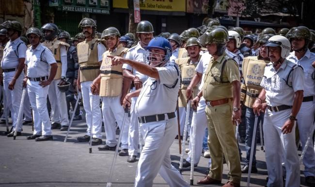 Kolkata Police's security arrangements ahead of BJP's 'march to Lalbazar'