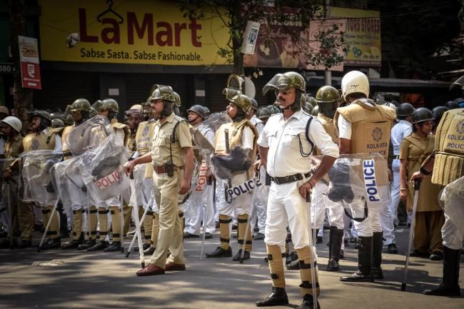 Kolkata Police's security arrangements ahead of BJP's 'march to Lalbazar'