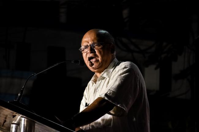 Kolkata: 18 Left parties hold protest march to city police headquarters at Lalbazar