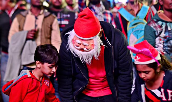 Glimpses of Christmas celebration in the city of joy   