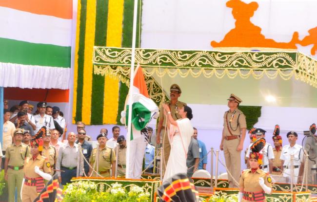 I-Day celebrated in Kolkata