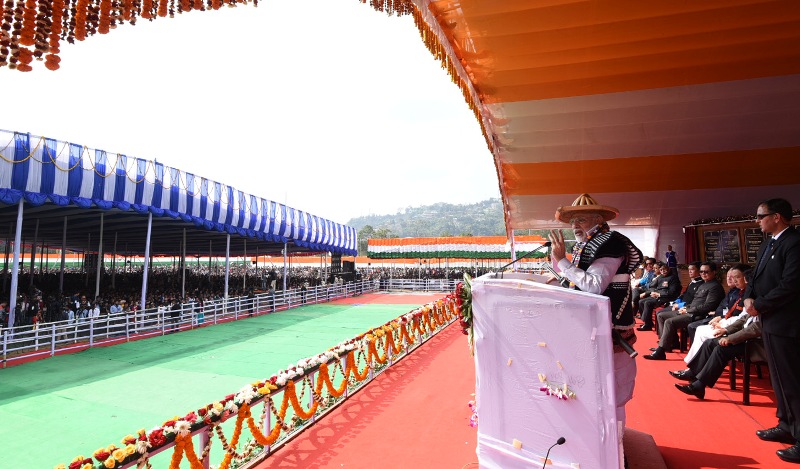 PM Modi visits Arunachal Pradesh