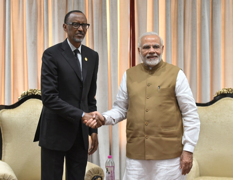 Prime Minister Narendra Modi meets several world leaders on sidelines of ISA Summit 