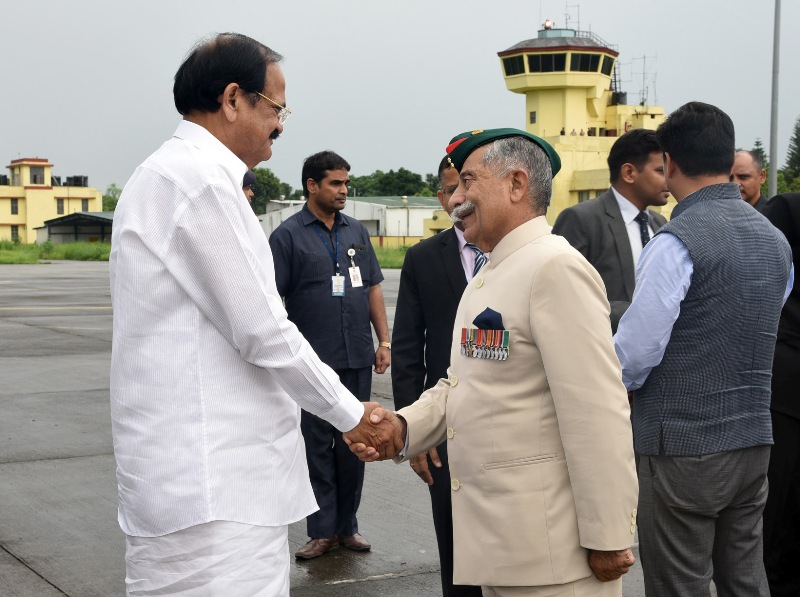  Venkaiah Naidu addresses gathering in Itanagar 