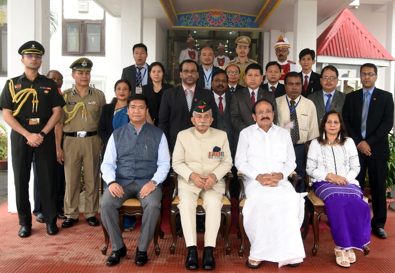  Venkaiah Naidu addresses gathering in Itanagar 