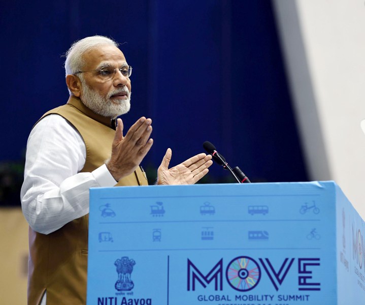 Modi visits Virtual Digital Exhibition in New Delhi