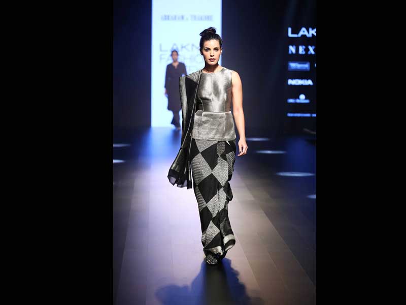 Abraham and Thakore showcases their Winter/Festive collection at Lakme Fashion Week