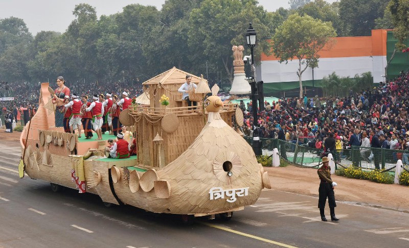 Dress rehearsal for Republic Day in Delhi