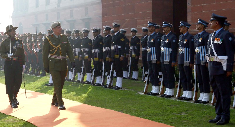 Lt. Gen Timothy Keating  in New Delhi  