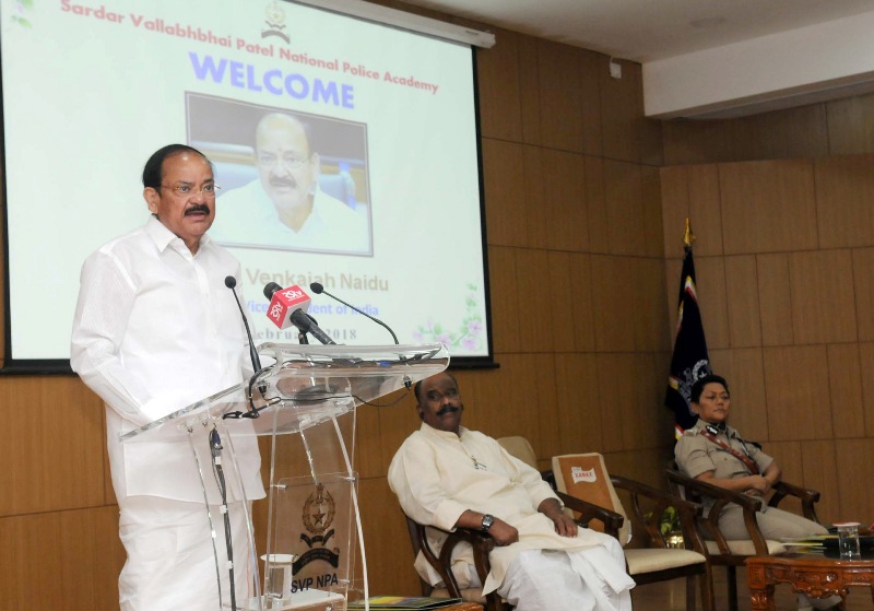 VP M. Venkaiah Naidu in Hyderbad