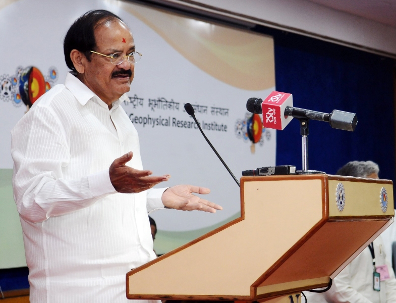 The VP  M Venkiaha Naidu in Hyderabad 