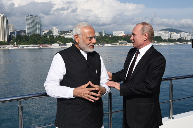 Modi in Russia 