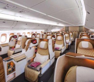 Emirates unveils more spacious Business Class seats on its Boeing 777 aircraft