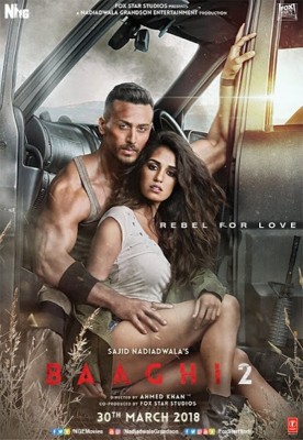 Tiger Shroff-Disha Patani starrer Baaghi 2 releases today