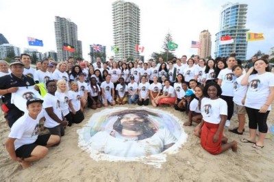 Human Rainbow shines on first day of Gold Coast 2018 Commonwealth Games