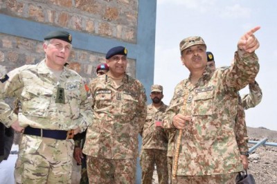 General Nicholas Patrick Carter, Chief of General Staff (CGS) UK Army, arrives in Pakistan