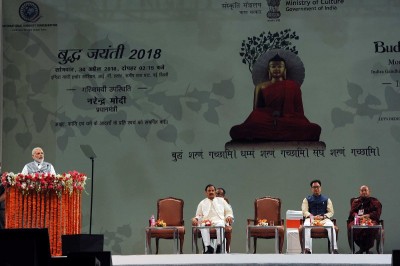 PM Modi attends  Buddha Jayanti  celebrations 