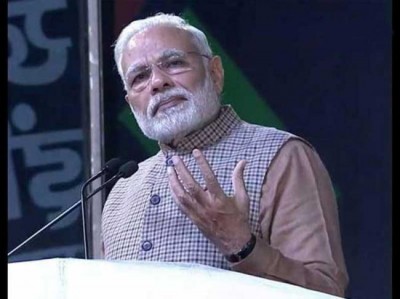 BJP govt will leave no stone unturned to fulfill aspirations of people|: Narendra Modi tells people in Udupi 