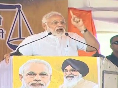 Congress betrayed farmers, says PM Modi in Punjab